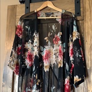 Black Rose kimono